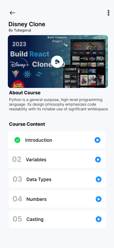 Education App Screenshot 3