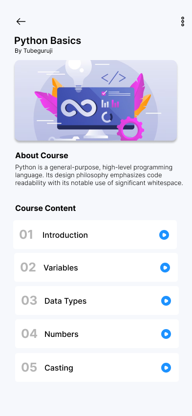 Education App Screenshot 4