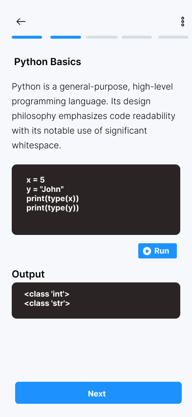 Education App Screenshot 5