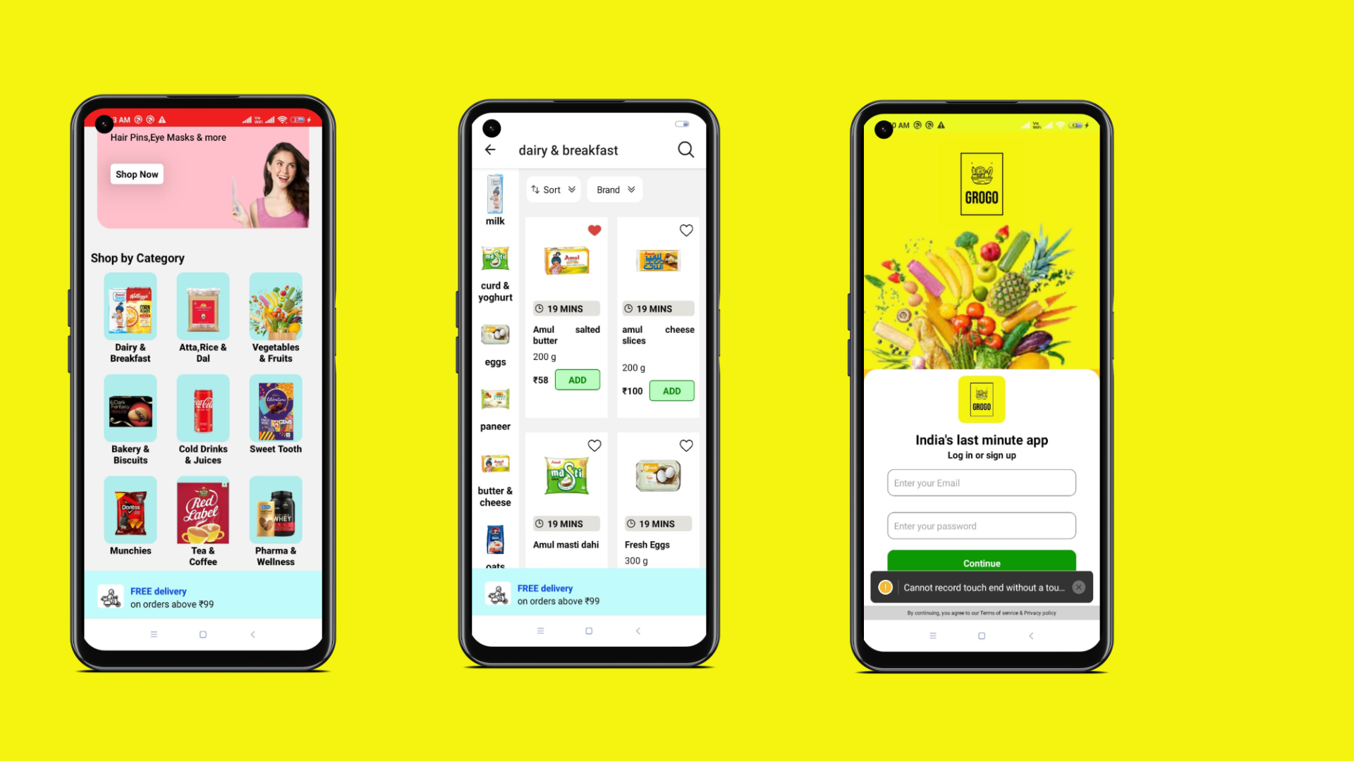 GroGo App Screenshot 2
