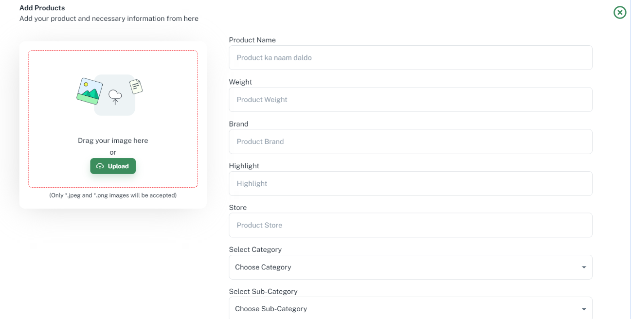 GroGo Admin Panel Screenshot 3